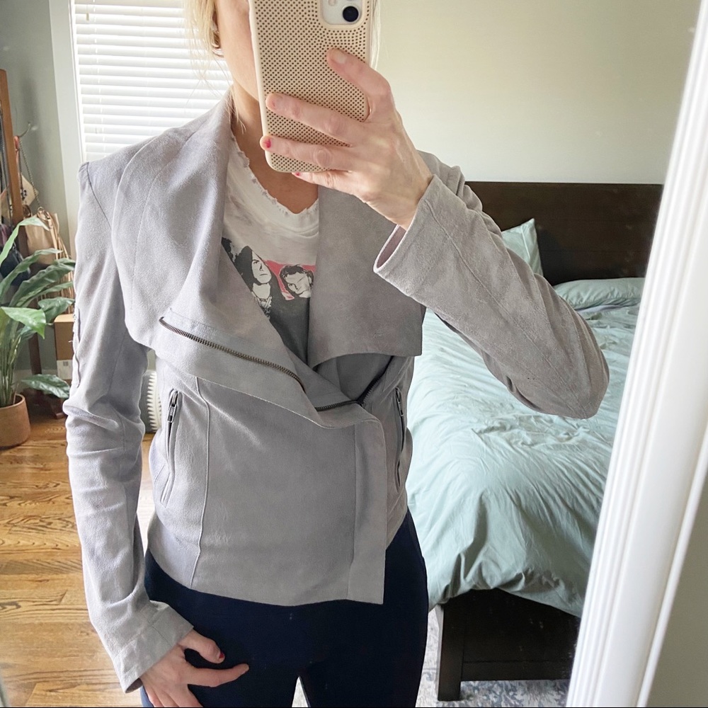SW3 Bespoke Biker Jacket Taupe Small